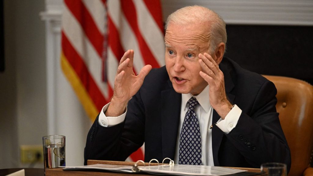 President Biden’s approval rating slips to lowest point, according to poll