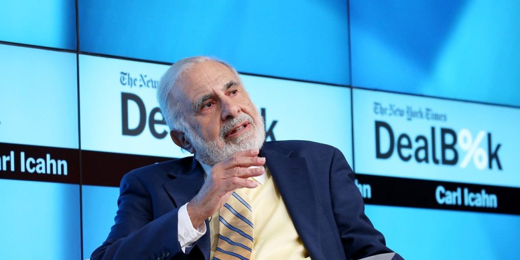 Icahn Enterprises shares jump on loan agreement and other stocks on the move