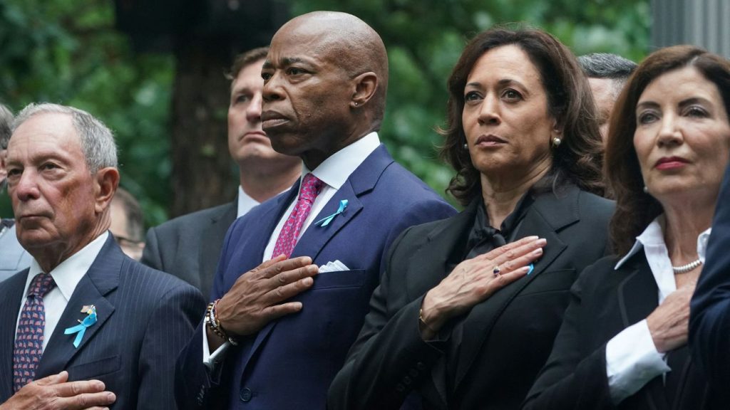 9/11 anniversary: Harris, DeSantis and Giuliani join local politicians in paying respects at ground zero