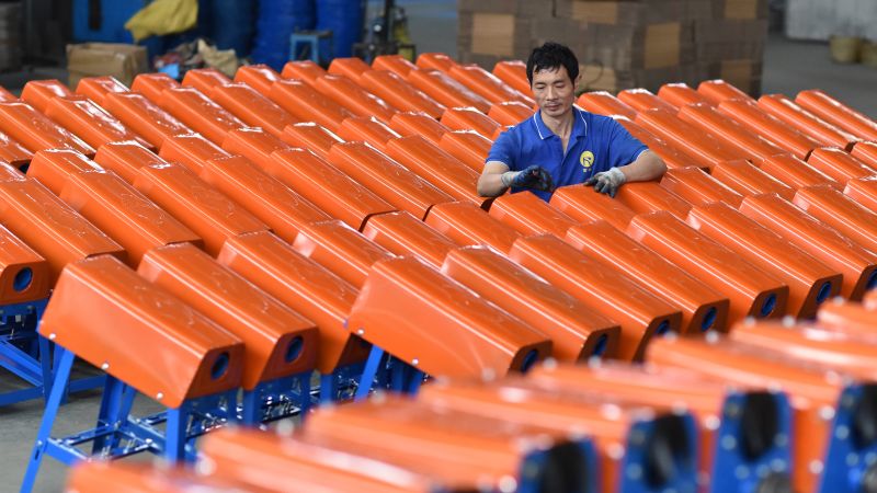 China’s exports and imports fall again in August as demand slumps