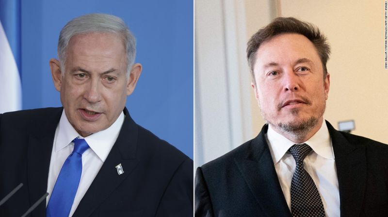 Benjamin Netanyahu is expected to confront Elon Musk about antisemitism on X Monday