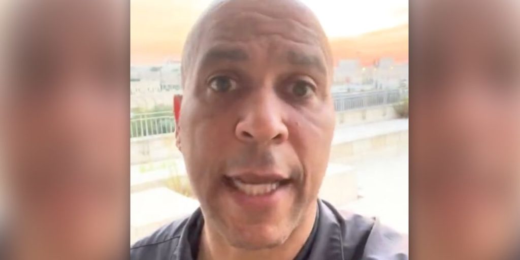 Cory Booker, in Israel over weekend, denounces ‘horrific’ attack by Hamas