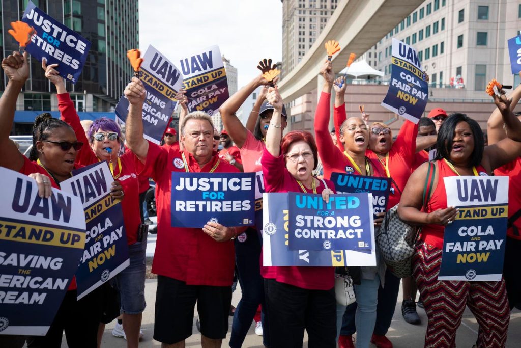 Jobs Report Reflects UAW Strike And  5.4% Real Wage Loss Since 2021